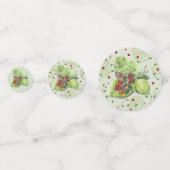 rode en zwarte bramen confetti (Voorkanten)