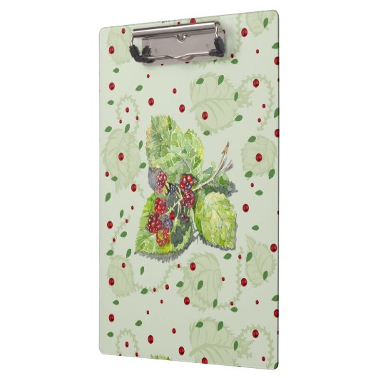 rode en zwarte bramen klembord (Links)