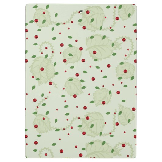 rode en zwarte bramen klembord (Achterkant)