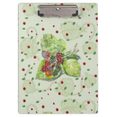 rode en zwarte bramen klembord (Voorkant)