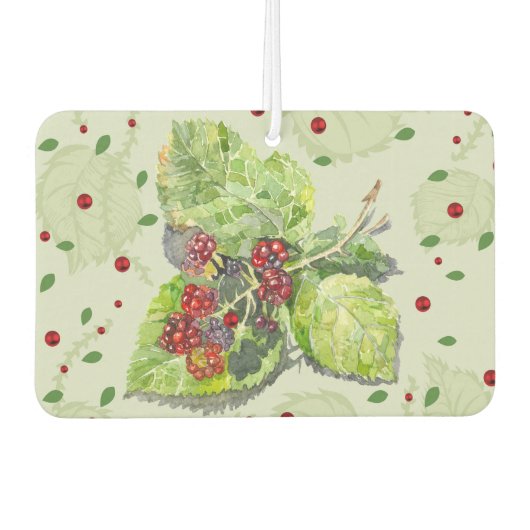 rode en zwarte bramen luchtverfrisser (Voorkant)