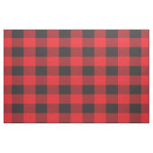 Rode en zwarte Buffalo Checker Plaid Rustiek Stof (Yard (91,4 cm))