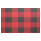 Rode en zwarte Buffalo Checker Plaid Rustiek Stof (Fat Quarter)