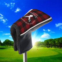 Rode en Zwarte Buffalo Plaid Familienaam