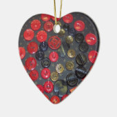  rode en zwarte Buttonnen, Ornament (Links)