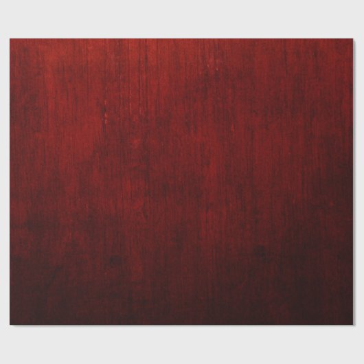 Rode en zwarte florale textiel cadeaupapier (Vlak)