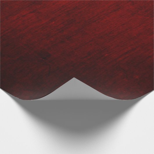 Rode en zwarte florale textiel cadeaupapier (Hoek)