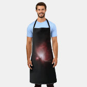 RODE EN ZWARTE GALAXY MET STARS SCHORT (Gedragen)