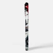 RODE EN ZWARTE GOTISCHE VALENTIJN ROZEN Case-Mate iPhone CASE (Achterkant / Links)