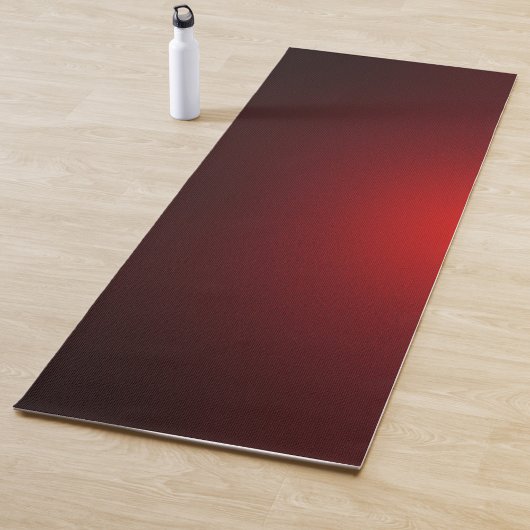 Rode en zwarte gradient yogamat