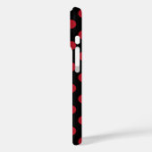 Rode en zwarte haarpunten Case-Mate iPhone case (Achterkant / Links)