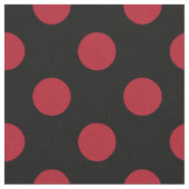 Rode en zwarte haarpunten stof (Close Up)