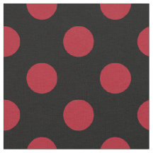 Rode en zwarte haarpunten