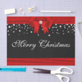 Rode en zwarte kerst tissuepapier (Craft)