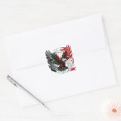 Rode en zwarte labels (Envelop)