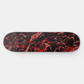 Rode en zwarte marmer, skateboard (Horizontaal)