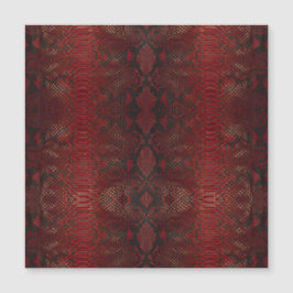 Rode en zwarte Python print