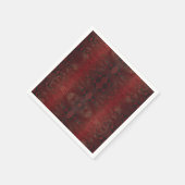 Rode en zwarte Python print Servet (Hoek)