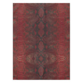 Rode en zwarte Python print Tafelkleed (Voorkant)
