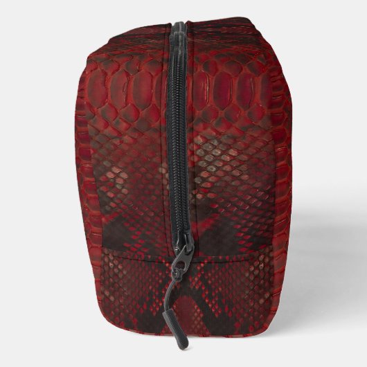 Rode en zwarte Python print Toilettasje (Rechts)
