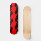 Rode en Zwarte Skateboard (Voorkant)