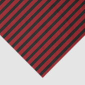 Rode en zwarte strepen tissuepapier (Detail)
