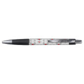 Rode Engel Hart met vleugels Pen (Achterkant)