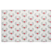 Rode Engel Hart met vleugels Stof (Fat Quarter)