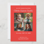 Rode Erfenis Collage QR Code Kaart (Voorkant)