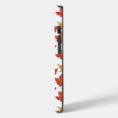 Rode esdoorn bladeren patroon. Herfst Case-Mate iPhone Case (Achterkant / Links)