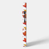 Rode esdoorn bladeren patroon. Herfst Case-Mate iPhone Case (Achterkant / Links)