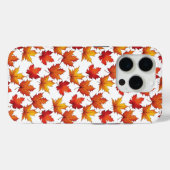 Rode esdoorn bladeren patroon. Herfst Case-Mate iPhone Case (Achterkant (horizontaal))