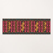 rode etnische aztec yogamat (Voorkant (horizontaal))
