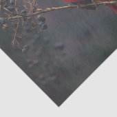 Rode exotische kardinale wilde dieren tissuepapier (Detail)