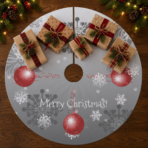 Rode Fantasie Kerstboom Vloerkleed Rok