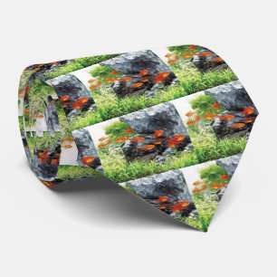 Rode fantoomtetra's stropdas