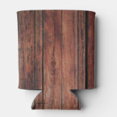 Rode Faux Lace bruid te worden Blikjeskoeler (Achterkant)