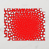 rode fazante vogel briefkaart (Voorkant / Achterkant)