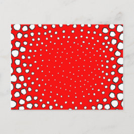 rode fazante vogel briefkaart