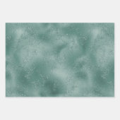 Rode feestdag Glitter Inpakpapier Vel (Voorkant 2)