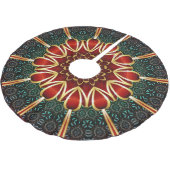 Rode feestdag Kerstmis Kerstboom Rok (Gekanteld)