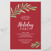 Rode feestdagen in de begroting van Elegant Grieke (Voorkant)