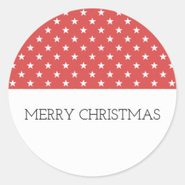 Rode feestdagen Stickers