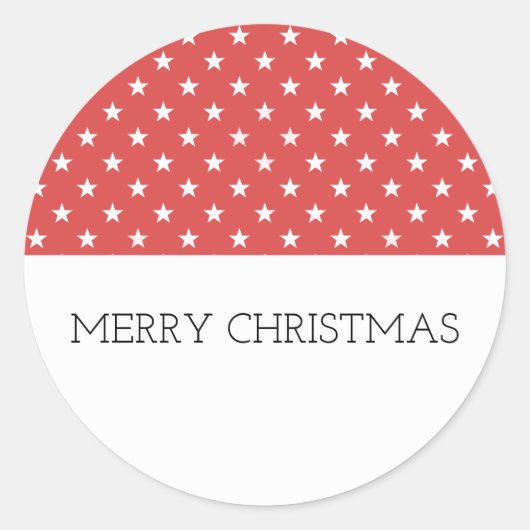 Rode feestdagen Stickers (Voorkant)