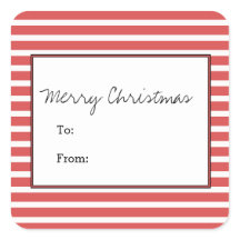 Rode feestdagen Stickers