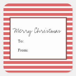 Rode feestdagen Stickers