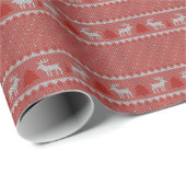 Rode feestelijke party cadeaupapier (Rol Hoek)