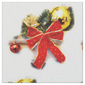 Rode feestelijke strikken stof (Close Up)