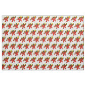 Rode feestelijke strikken stof (Yard (91,4 cm))