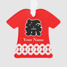 Rode Festival Happi jas Ornament